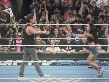 WELCOME BACK AJ LEE !!!! ੈ✩‧₊˚  #tloufly #fyp #WWE #ajleewwe #cmpunkwwe @WWE 