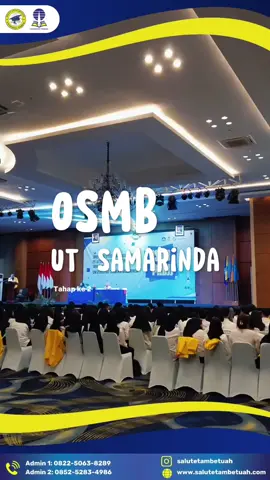 ✨Selamat bergabung untuk para Mahasiswa Baru bersama Keluarga Besar Universitas Terbuka✨🔥 Berlangsung nya kegiatan OSMB dan PKBJJ tahap 2 untuk wilayah kota Samarinda, 6-7 September 2025.. Semangat dan sukses terus untuk mahasiswa baru hingga kelulusan nanti!🙌🏻🌟 --------------------------------------------------- Ayo, wujudkan impianmu jadi sarjana! PENDAFTARAN OFFLINE : Kantor Salut Etam Betuah Samarinda, JL Kadrie Oening No.66A, Senin - Sabtu 09.00-17.00 WITA. Informasi Lebih Lanjut Hubungi : Admin 1 : 085252834986 Admin 2 : 082250638289 YUKS SEGERA DAFTARKAN DIRI KALIAN SEGERA.. DAAANNN INFORMASI INI JANGAN BERHENTI DI KAMU YA, SHARE JUGA INFORMASI INI KE SELURUH TEMAN TEMANMU DI INDONESIA, KAMI TUNGGU DAN SEE YOU😊✈🇲🇨 #penerimaanmahasiswabaru #mahasiswabaruUT #universitasterbuka #fyp 