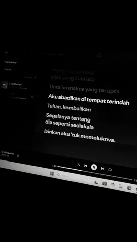 🎧🫀 #foryoupage #liriklagu #diujungjalan #lyrics #spotify 