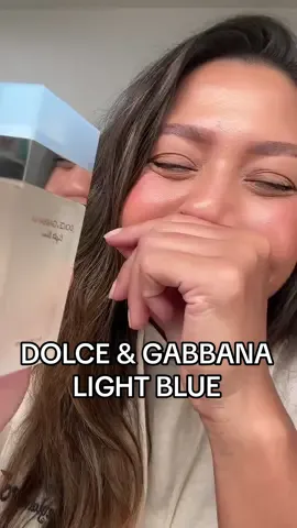I bet you have smelled Dolce and Gabbana Light blue on other people before! Definitely a scent I will probably wear. #dolceandgabbanalightblue #dolceandgabbana #lightblueperfume #lightblueperfume 