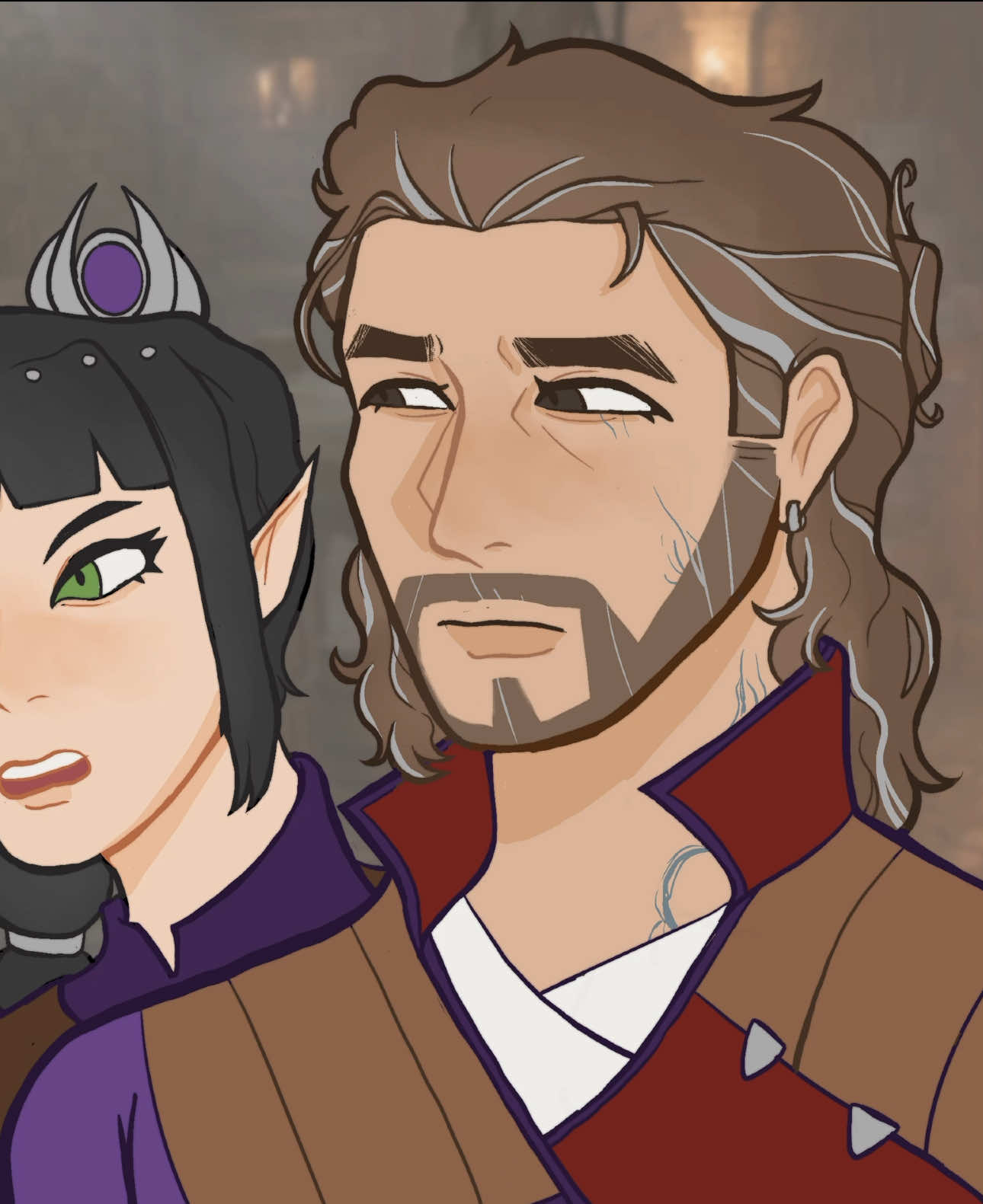 What the other companions do when i’m not around #baldursgate3 #bg3 #galedekarios #shadowheart #astarion 