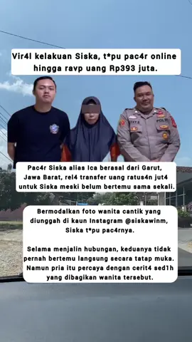 Vir4l kelakuan Siska, t*pu pac4r online hingga ravp uang Rp393 juta