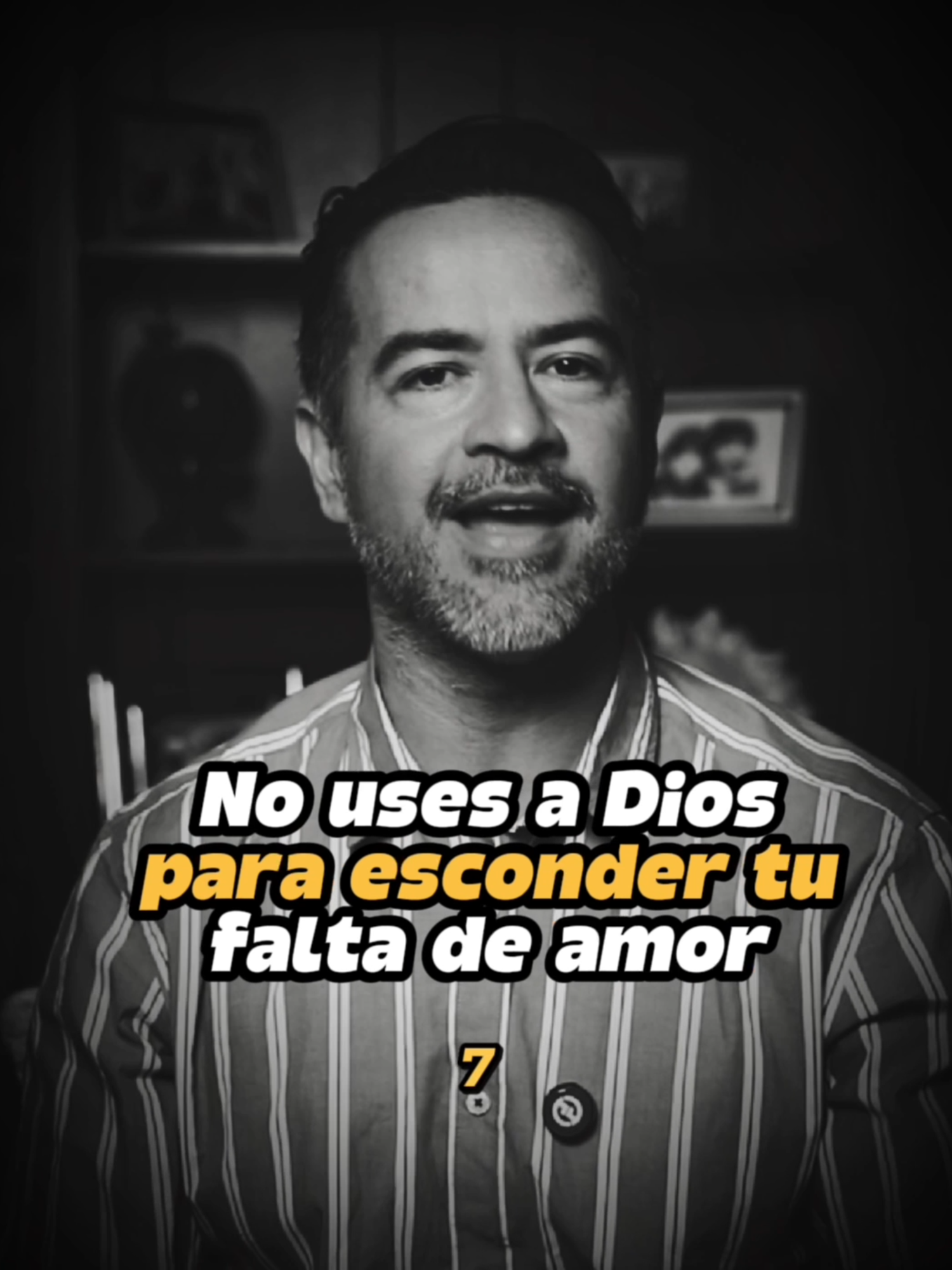NO USES a DIOS para ESCONDER tu FALTA de AMOR #freddydeanda #amor #corazon #transparencia #amorverdadero