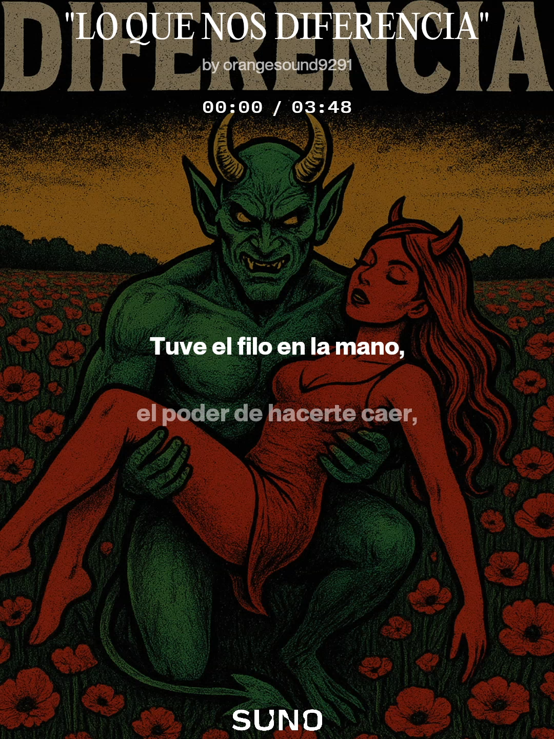 LO QUE NOS DIFERENCIA #tiktokmusic  BALADA En un mundo donde el dolor siempre busca cobrar su precio, donde la herida pide venganza y el odio exige respuesta… la fuerza verdadera no está en destruir, sino en resistir.