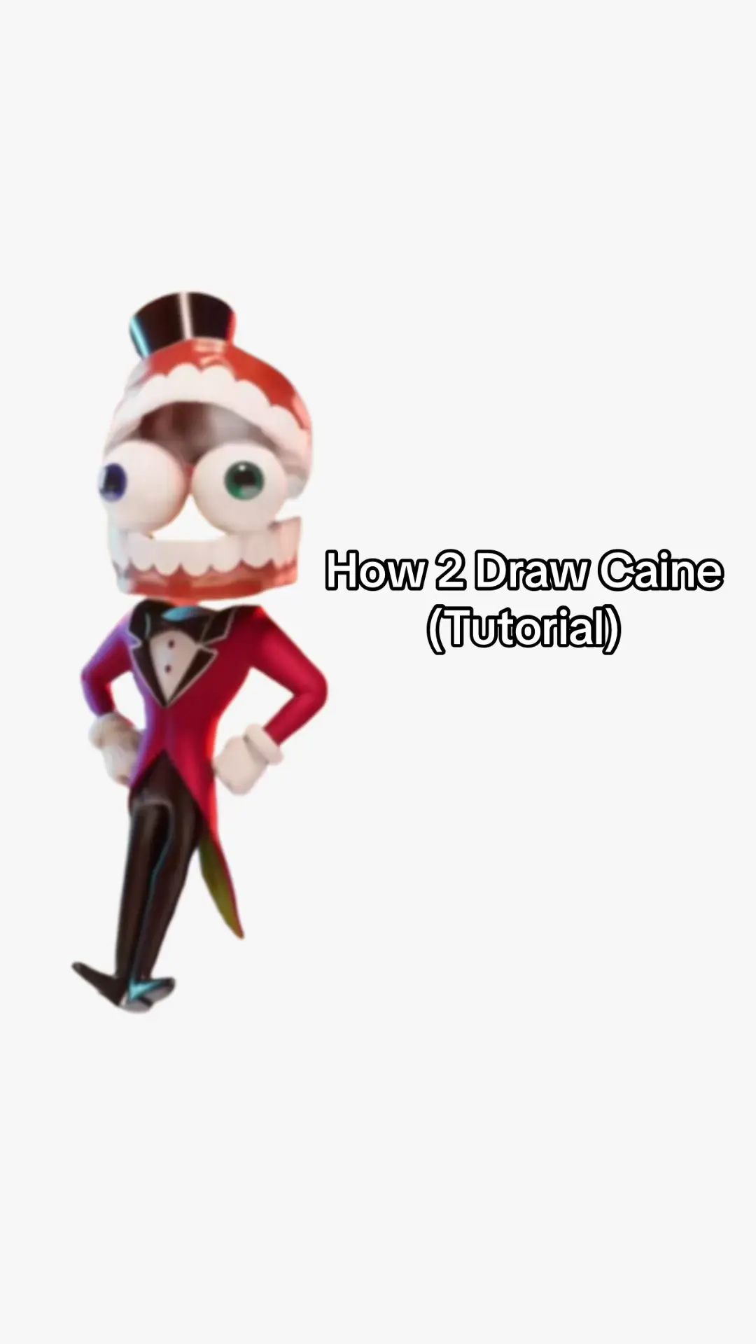 Never expected so much love on my  first post 😭🤍 It means the world 2 me, and I wanted to share some more #caine #tadc #fyp #amazingdigitalcircus #tadccaine 
