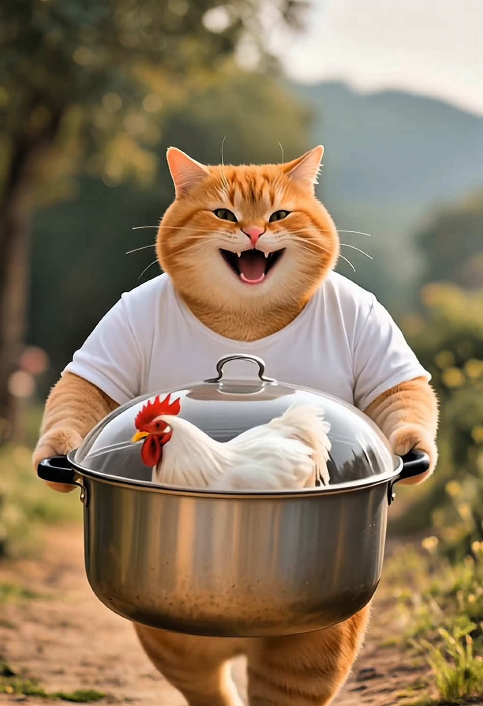 The meal is really sumptuous #funnycat #funny #funnyvideos #catvideo #fyp 