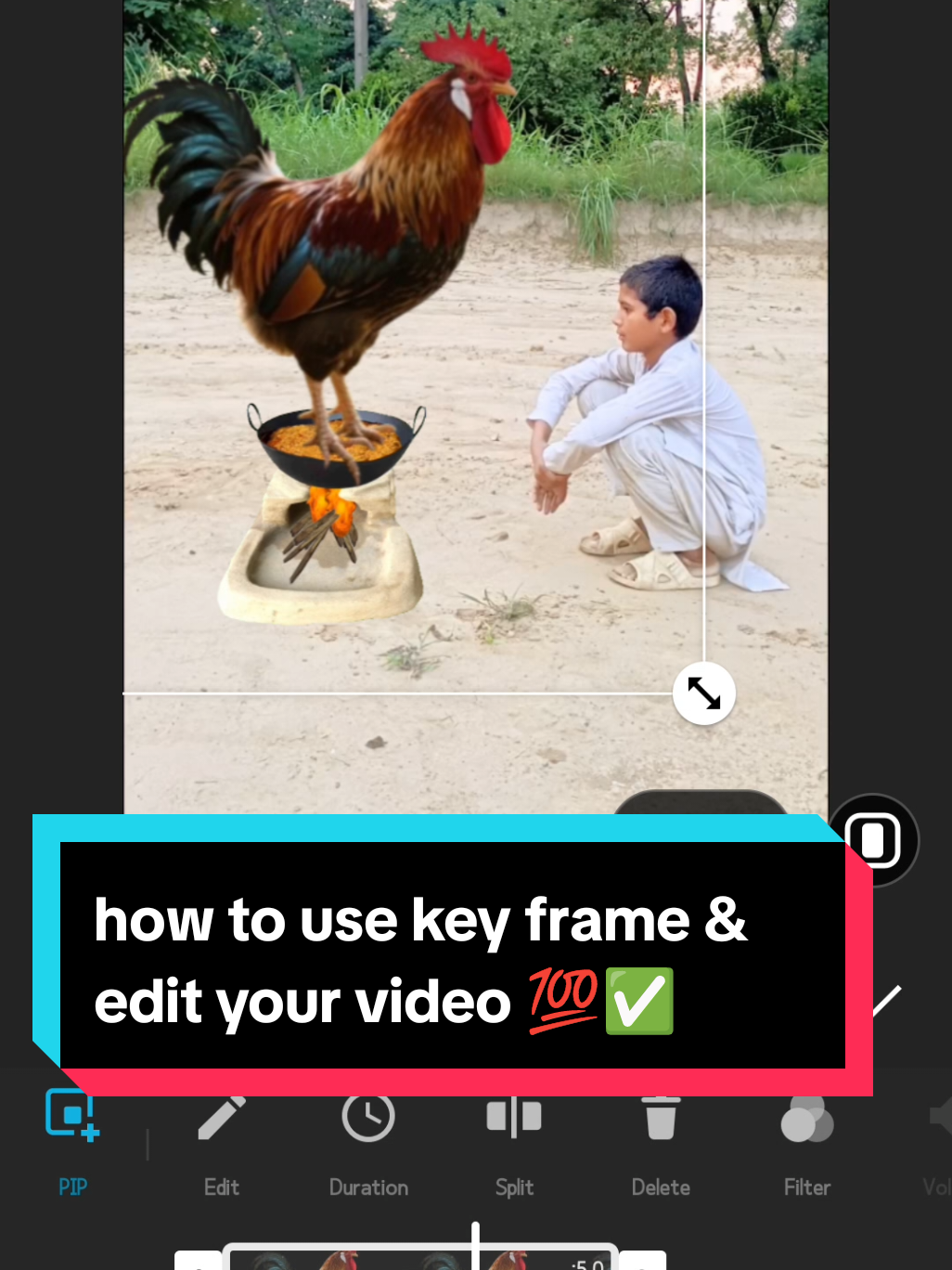 how to use key frame video editing#videoediting  ✅#plzunfrezemyaccount #fyp #foryoupage #humaishbhai4 