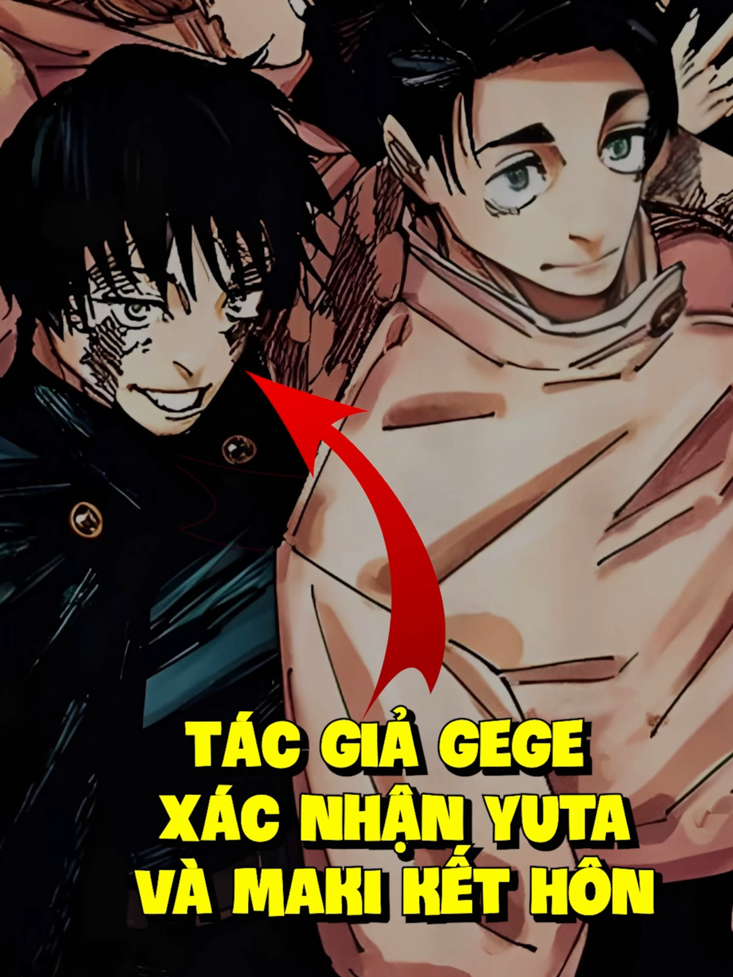 Tác giả Gege xác nhận: Yuta và Maki đã trở thành vợ chồng #JujutsuKaisen #Otakusic #Maki #Yuta #Rika