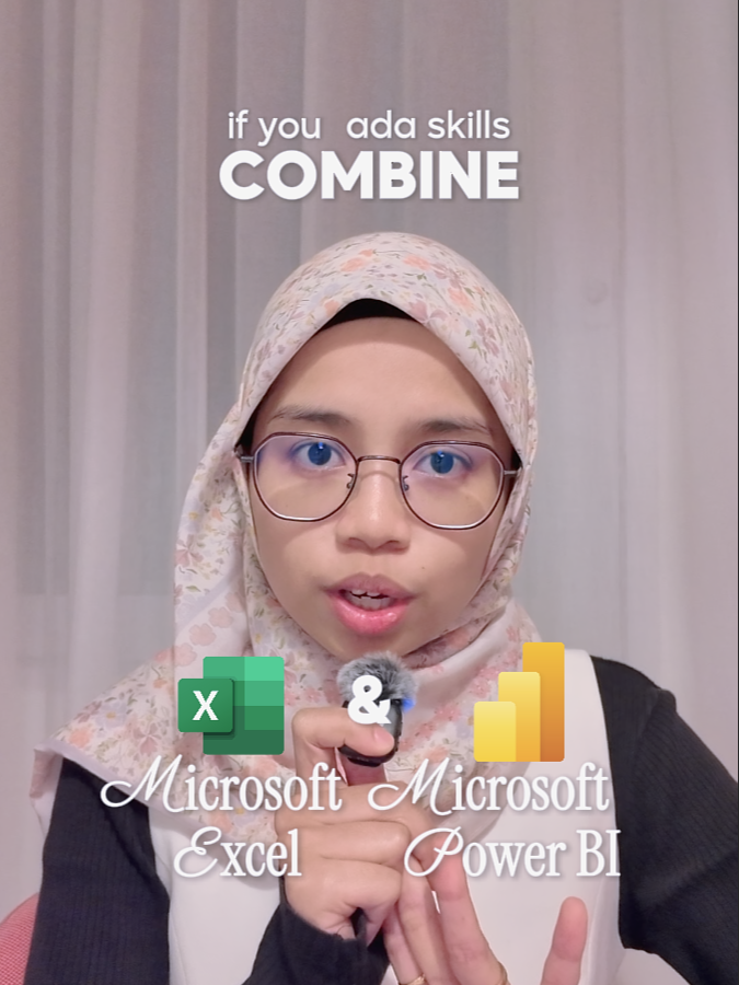 So this is why PowerBI is important. If you combine you punya skills with Excel & data visualization in Power BI, then you will stand out as one of the best! Grab promo for Power BI, or both Excel & Power BI. Promo runs until 7th September only #MaiinManchester#ExcelwithMai #PowerBI #Excel #PowerBItips #ExcelTips #datavisualization #auditor #contentcreator #workabroad #luarnegara