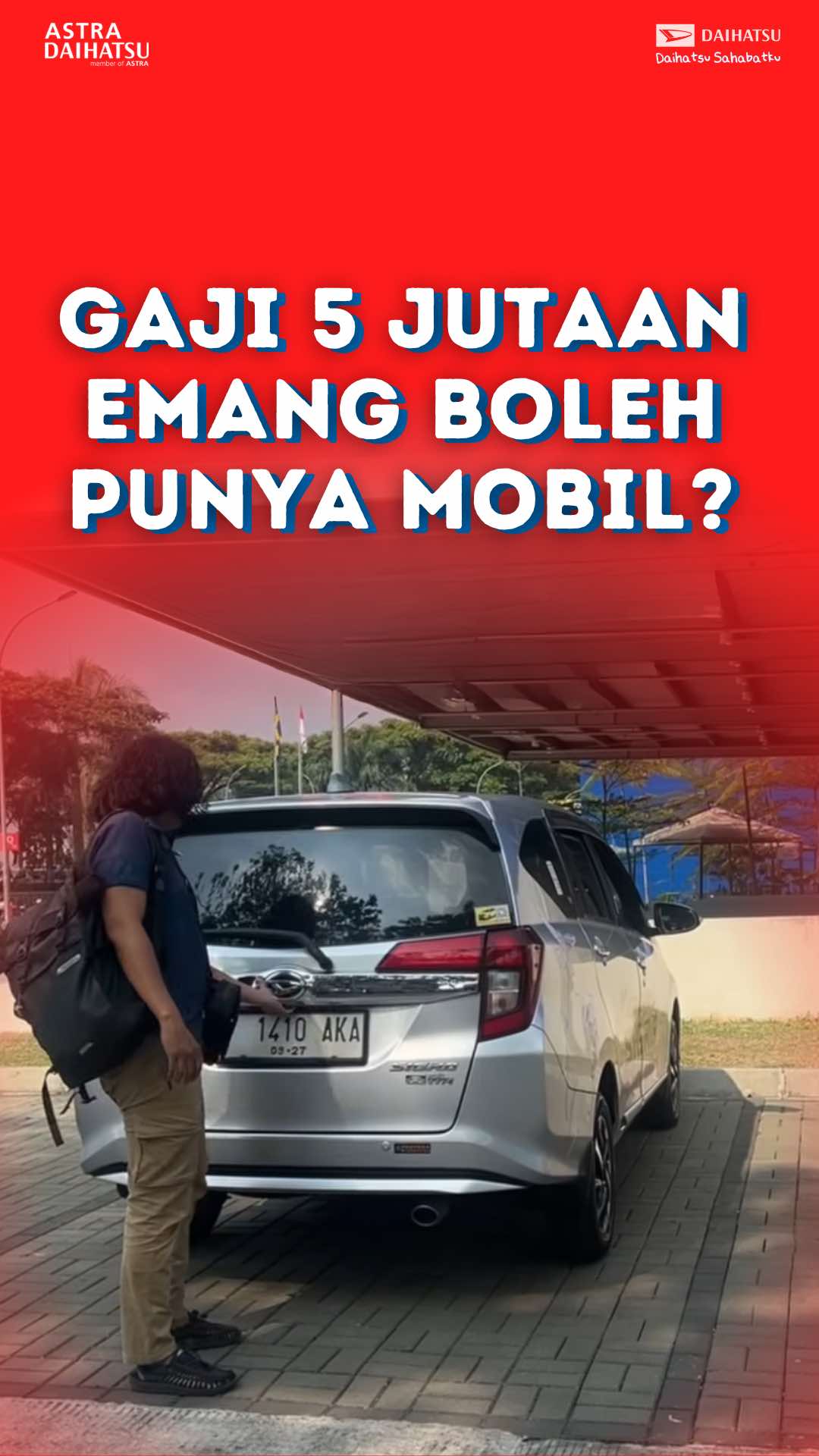 Boleh kok! 🚘✨ Cicilan Daihatsu Sigra mulai 3 jutaan aja per bulan.  Dengan Sigra, sahabat Daihatsu tetap bisa punya: ✅ Cicilan ringan & approval kredit lebih besar peluangnya ✅ Mobil irit bahan bakar ✅ Pajak & perawatan ramah ✅ Cocok buat keluarga muda ✅ Sparepart mudah didapat Udah paling bener pilih Daihatsu Sigra buat mobil pertama kamu 🤝 #sigra #Astradaihatsu #daihatsusigra #mobilpertama 