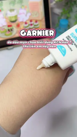 @Tiểu Hạ Nè mấy bạn da dầu mụn thử xem nè #muataitiktok #tiktokfinds #tieuha_27 #garnier #kemchongnang 
