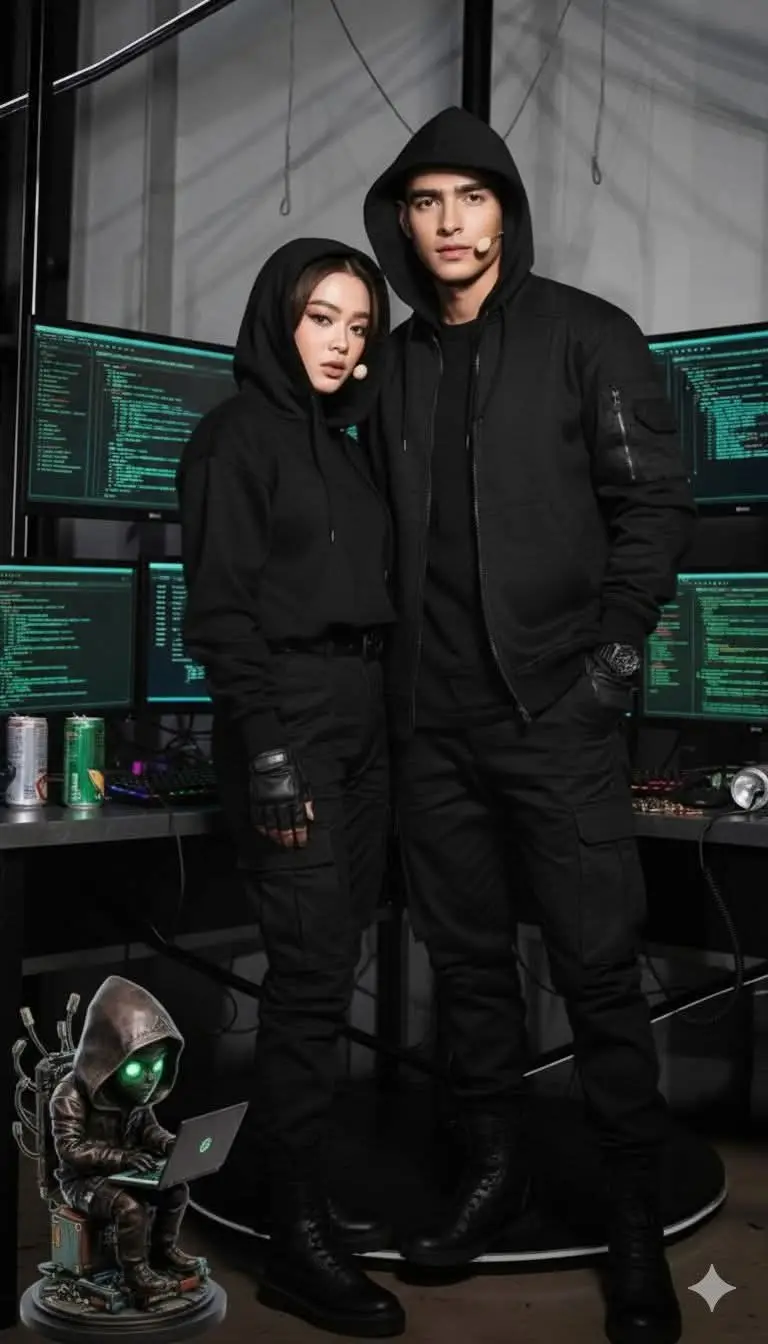 Harqeel pasangan hacker #harryvaughan #aqeelacalista #asmaragenz #asmaragenzsctv #hacker 