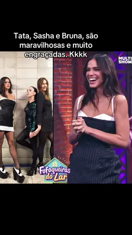 Tata: Por que você  não deixou te filmarem na casa da Virgínia?  Bruna: “Porque o pix não caiu”.  Babado! 🤣🤣 #amigas #risadas  #diversao 