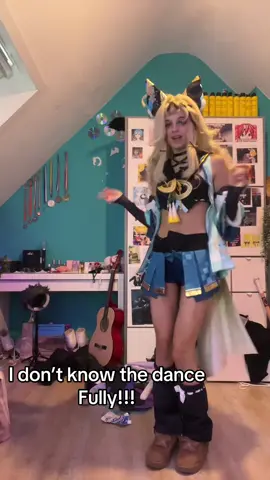 I DIDNT know the last part so pls don’t hate😭🥹 #fyp #cosplay #viral #kirara #genshin 
