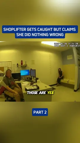 Shoplifter Gets Caught But Claims She Did Nothing Wrong#cops #bodycam #police #2 