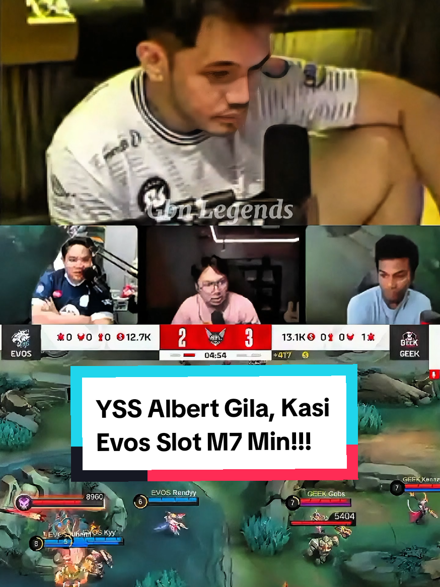 YSS Albert Gendong EVOS, EVOS Mode M7!!! #albert #luminaire #oura #MLBBNEXT2025 #SeasonsEndGiveaway 