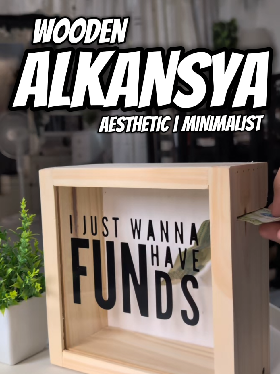 Christmas Gift Ideas, Aesthetic minimalist wooden alkansya #woodenalkansya #woodenalkansyachallenge #woodenalkansyaiponchallenge #alkansya #alkansyachallenge 