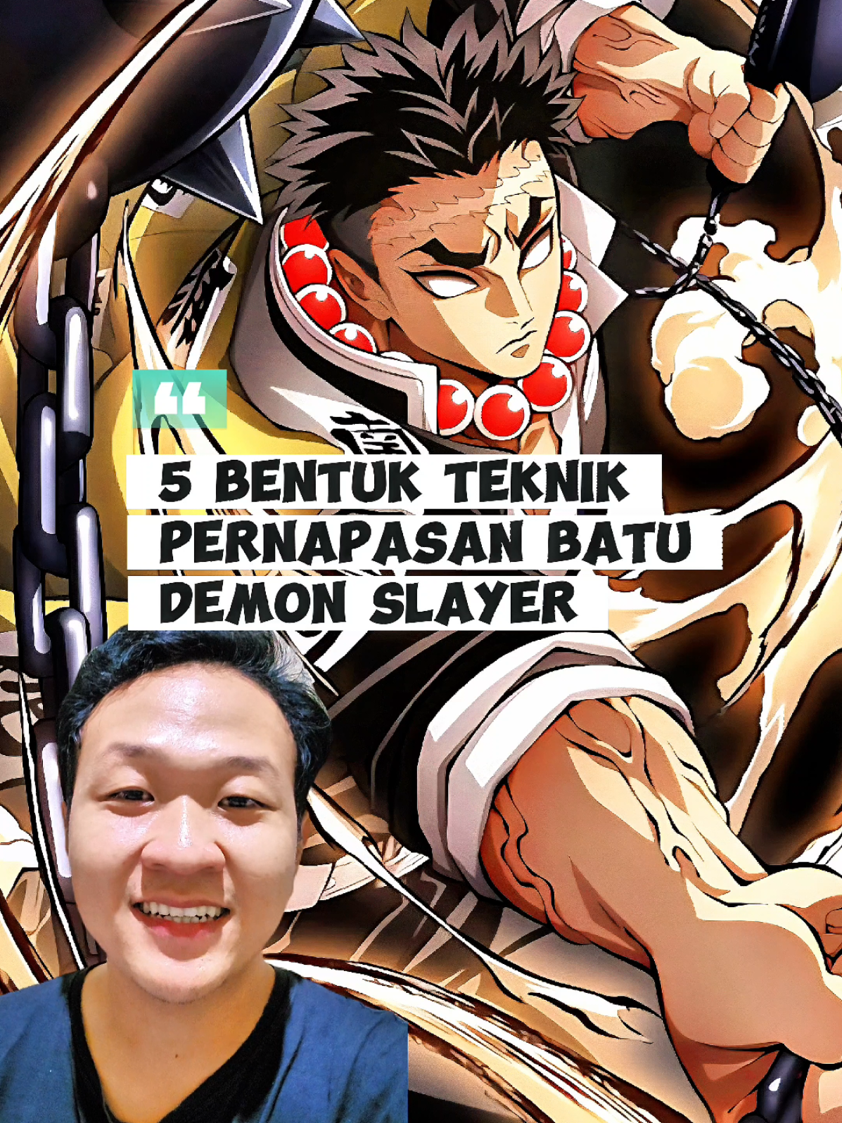5 bentuk teknik pernapasan batu demon slayer #kimetsunoyaiba #demonslayer #fyp 