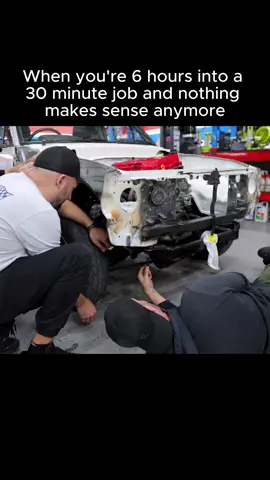 Just 2 dudes being bros... New video out on the main channel ~ #mechanic #homie #meme #hilux #mightycarmods 