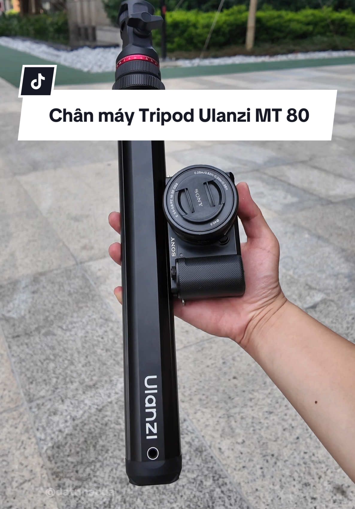 Chân máy Tripod Ulanzi MT-80 sử dụng cho đa thiết bị từ máy ảnh, máy quay, điện thoại, đèn trợ sáng,... #tripodulanzi #chanmayquay #chanmayanh #datnhacua #ulanzimt80 