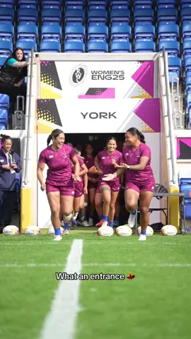 Welcome to York Samoa 🇼🇸🪩 #USAvSAM #RWC2025 #RWCBTS