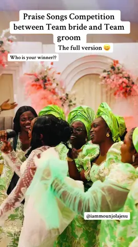 Who did it better for you!!!  Comment your Winner 😄😄😄😄#premiumweddings #weddingmc #eventswithojay #luxuryweddings #lagosweddings         