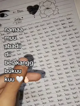 #namamu abadii dii belakangg bukuu akuu kakk@sptrakori_ 🤍🤍 #fotolive #foryou #foryoupage #xybca #lewatberanda #4u #kz #zaza 
