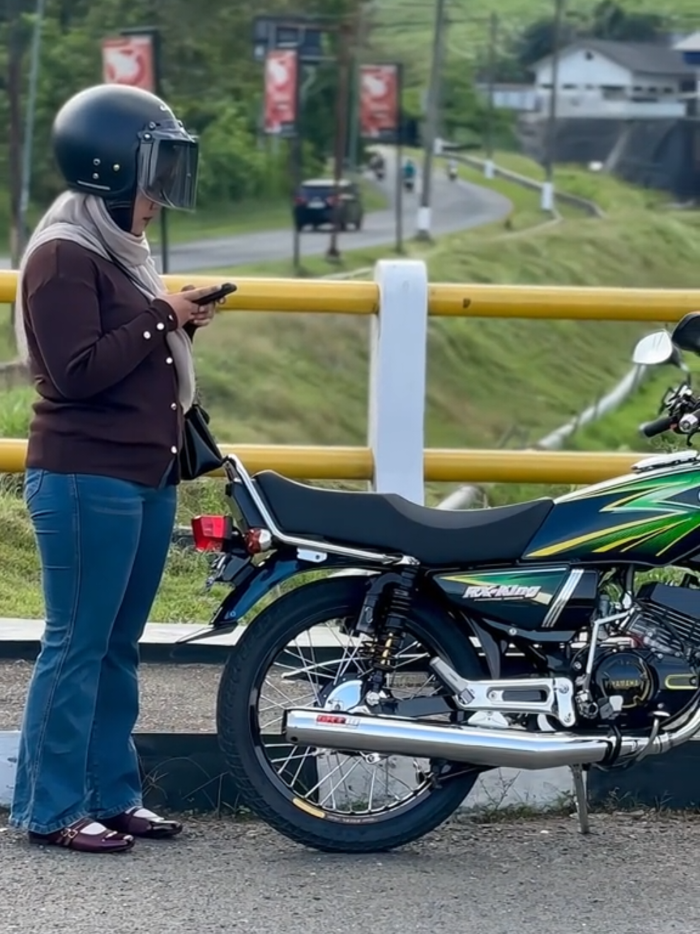 RX king semakin di depan 🥰.    #rxking #rxkingmodifikasi #rxking135cc #fypp 