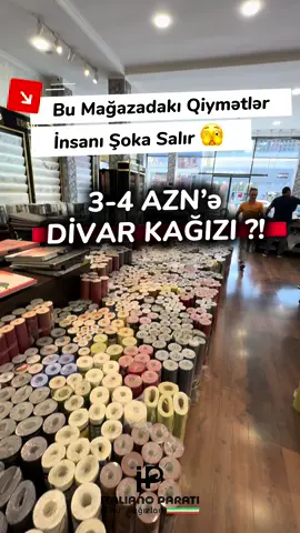 •Bu Mağazanı Tanıdıqdan Sonra Başka Yerə Getməyəcəksiniz! Əlaqə üçün 📞 070-311-71-73 #ucuzluq #oboy #divarkagizi #təmir #remont 