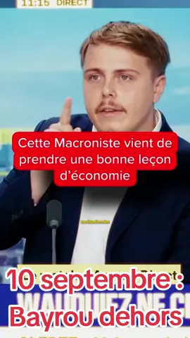 #10septembre #louisboyard #inflation #macrondemission #franceinsoumise 