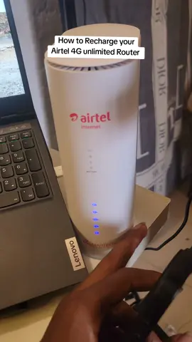 How to Recharge your Airtel 4G unlimited Router  #howtorechargemyairtelrouter 