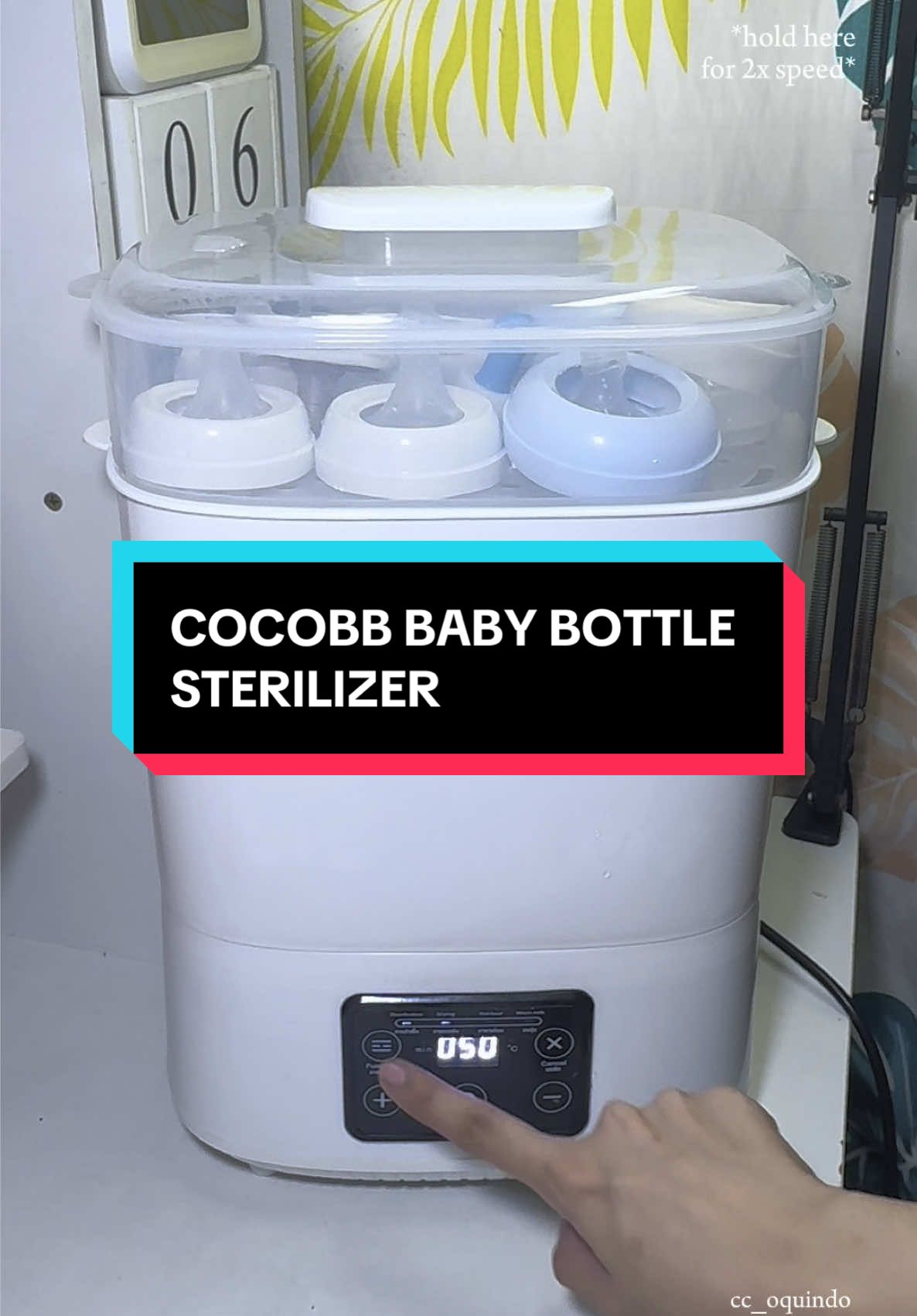 COCOBB BABY BOTTLE STERILIZER! GRAB YOURS NOW ✨🛒 #babybottle #babybottles #babybottlesterilizer #cocobb #cocobbsterilizer 