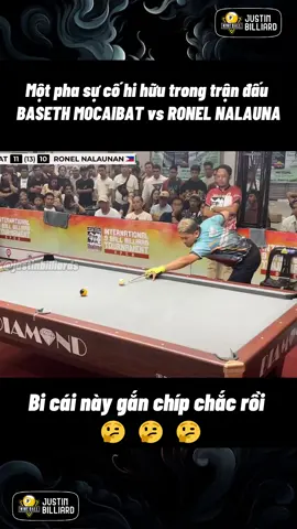 Ảo thật đấy ... ông nào gắn chip vào bi rồi #justinbilliards #mocaibat #bida #billiards #BASETHMOCAIBAT #RONELNALAUNA