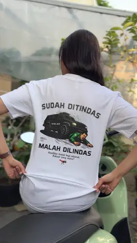INGAT 28 AGUSTUS RAKYAT SUDAH DITINDAS MALAH DILINDAS. Yuk kita semua pake kaos jeritan rakyat ini 🔥 #kaosviral #affankurniawan #demodpr 