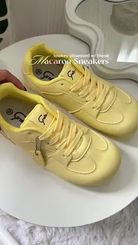 Replying to @lableyyy𐙚˚♡ sobrang ganda ng pagka yellow nito💗 #shoesforwomen #corollashoes #corollamacarons #sneakersforwomen #shoesrecommendation 