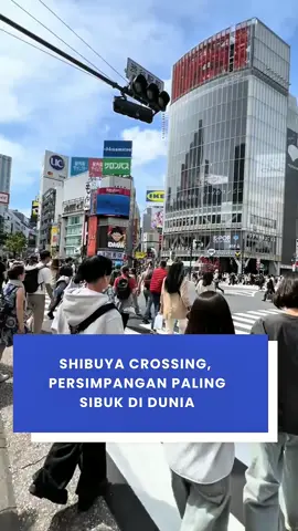 Shibuya Crossing di Tokyo adalah salah satu persimpangan jalan tersibuk di dunia dan menjadi ikon kehidupan modern Jepang. Setiap kali lampu lalu lintas berubah, ratusan hingga ribuan pejalan kaki dari berbagai arah menyeberang secara bersamaan, menciptakan pemandangan yang tertib namun ramai. Terletak di depan Stasiun Shibuya dan dekat dengan patung Hachiko, tempat ini bukan hanya jalur lalu lintas, tetapi juga destinasi wisata populer yang menggambarkan energi, ritme cepat, dan dinamika kota Tokyo. #Tokyo #Jepang #anime #travel #foryoupage #foryou #fyp #trending #viral 