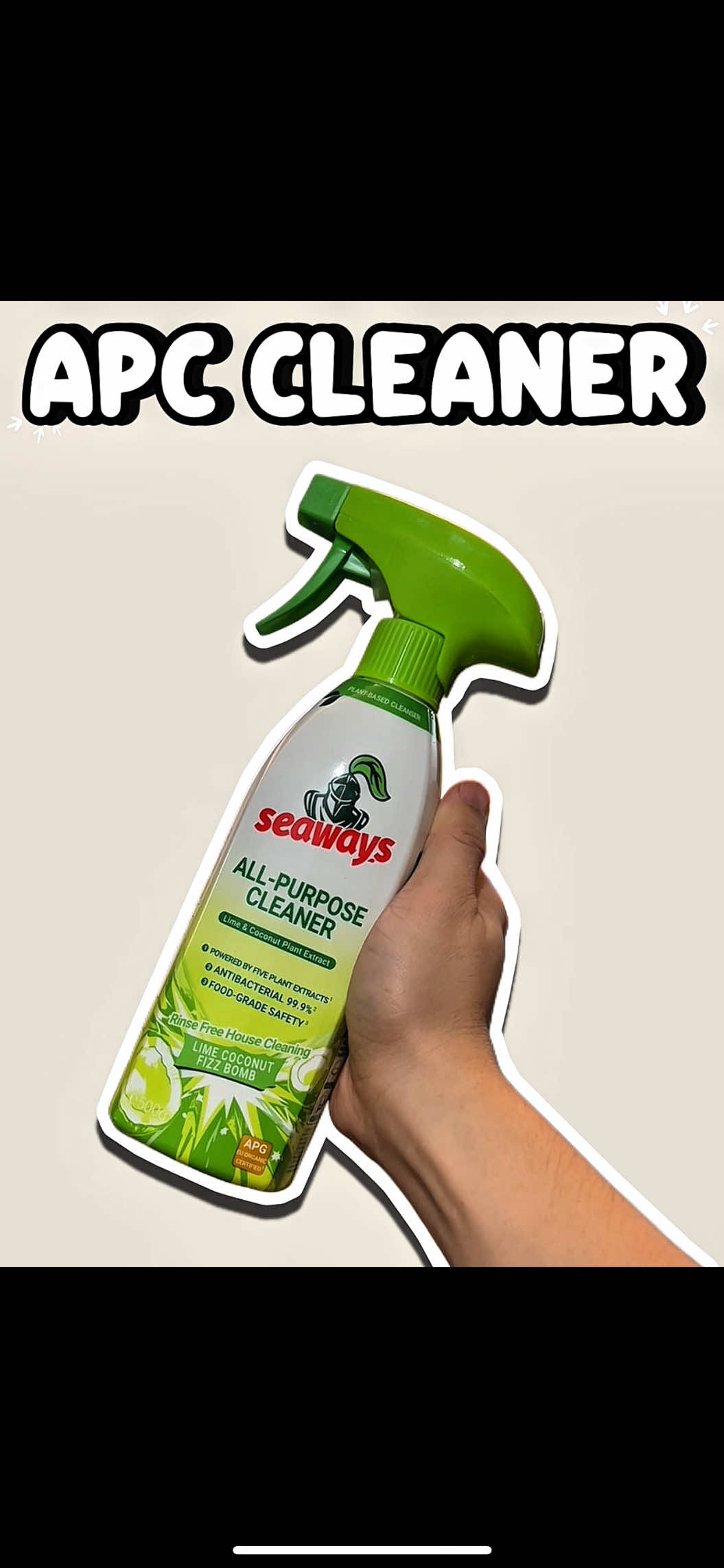 Mas malinis at mas mabangong bahay gamit ang SEAWAYS ALL PURPOSE CLEANER! ✅ Anti-Bacterial ✅ Food-Grade Safety Formula ✅ 5 Plant Extract ✅ Long-lasting scent & freshness ✅ Safe for Kids & Pets #seawaysallpurposecleaner #allpurposecleaner #antibacterialspray #seaways #seawayscleaner 