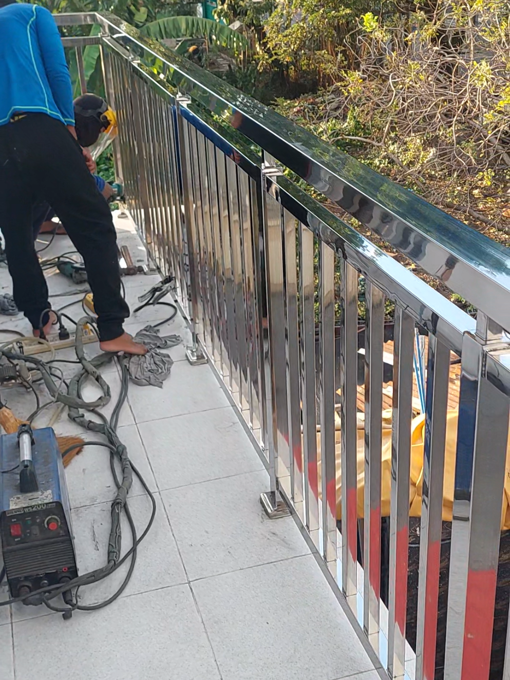Tubulars for railings made of stainless steel#stainlesssteel #welding #railings