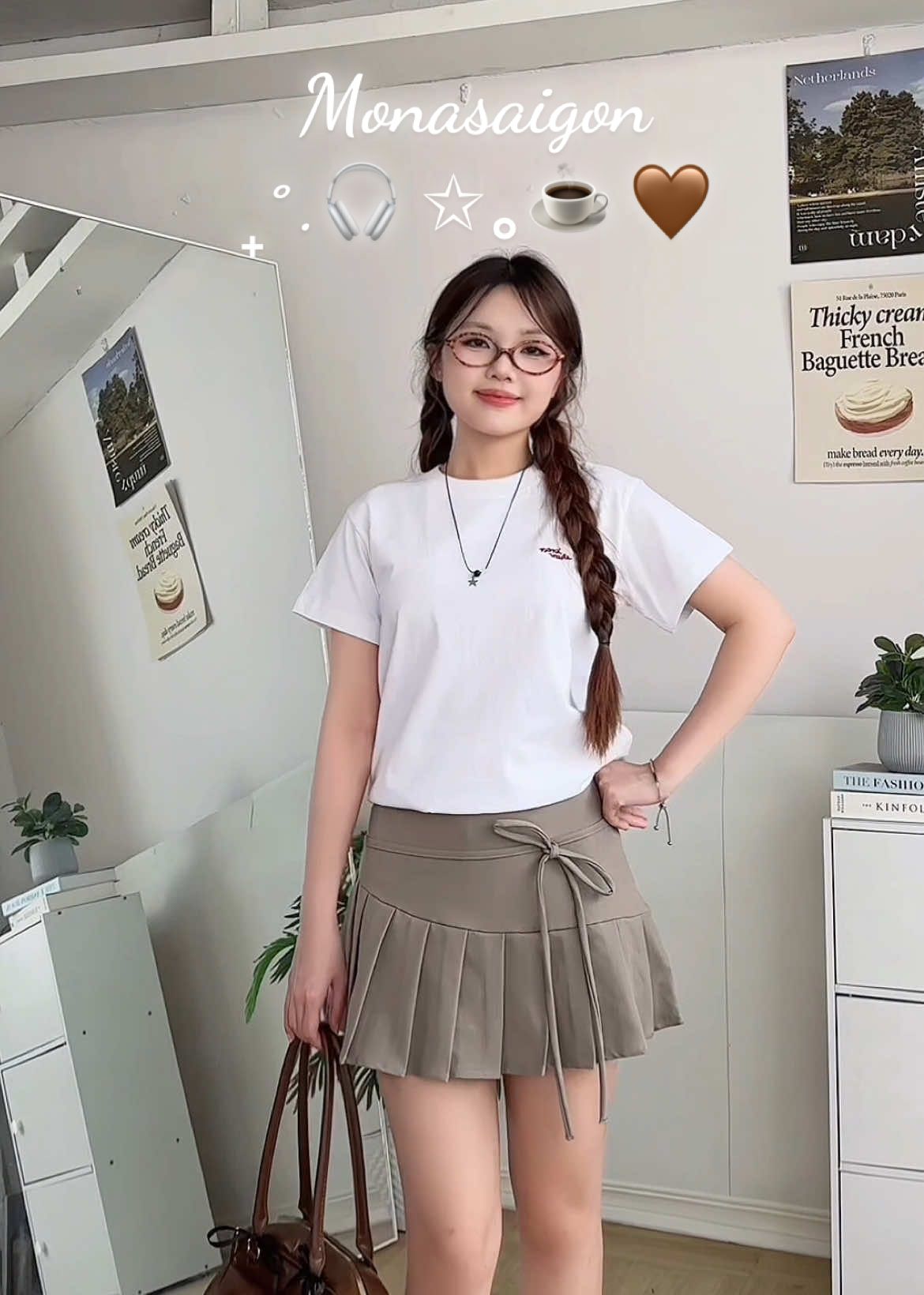 Outfit tựu trường 🫧 📚 #fitcheck #OOTD #backtoschool #myoutfit 