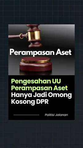 Pengesahan UU perampasan aset hanya jadi omong kosong DPR. #perampasanaset #dpr #mahfudmd #bambangpacul #partaipolitik 