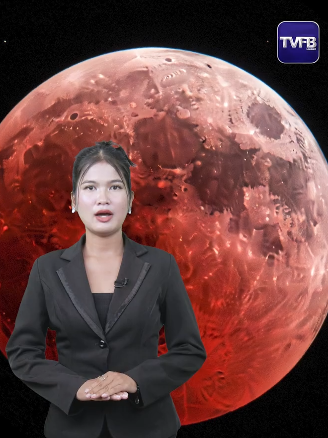ឱកាស​ដ៏​កម្រ! បាតុភូត​ចន្ទគ្រាស «ព្រះចន្ទ​លោហិត» ​នឹង​កើត​ឡើង​ថ្ងៃអាទិត្យស្អែកនេះ#new #fyp #cambodia