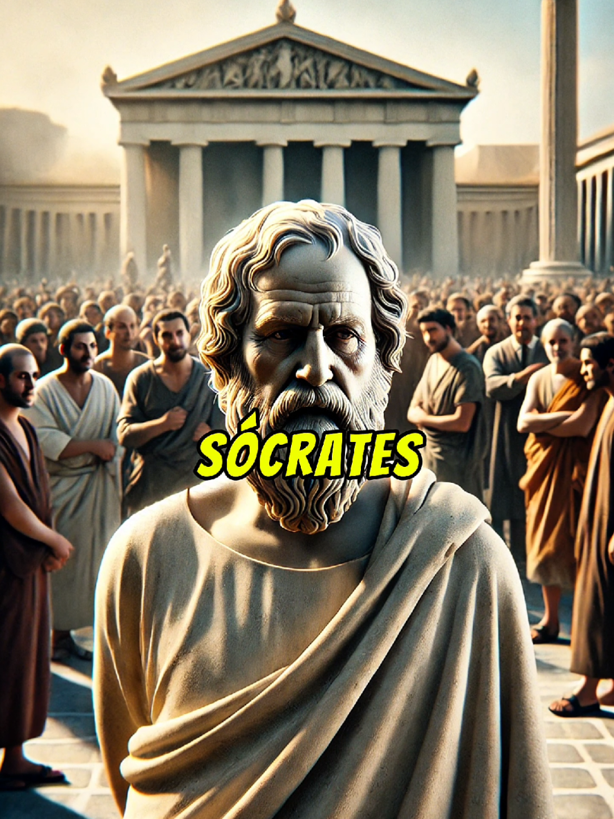 Sócrates eligió morir antes que traicionar sus ideas, convirtiéndose en un símbolo eterno de la verdad. 🏛️⚖️ #Historia #Socrates #Filosofía #Antigüedad #Pensamiento