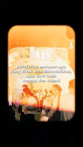 Belajarlah melepas apa yang tidak bisa dikendalikan, agar hati lebih tenang dan damai. #PestaporaLanjut #PestaporaUntukSemua 