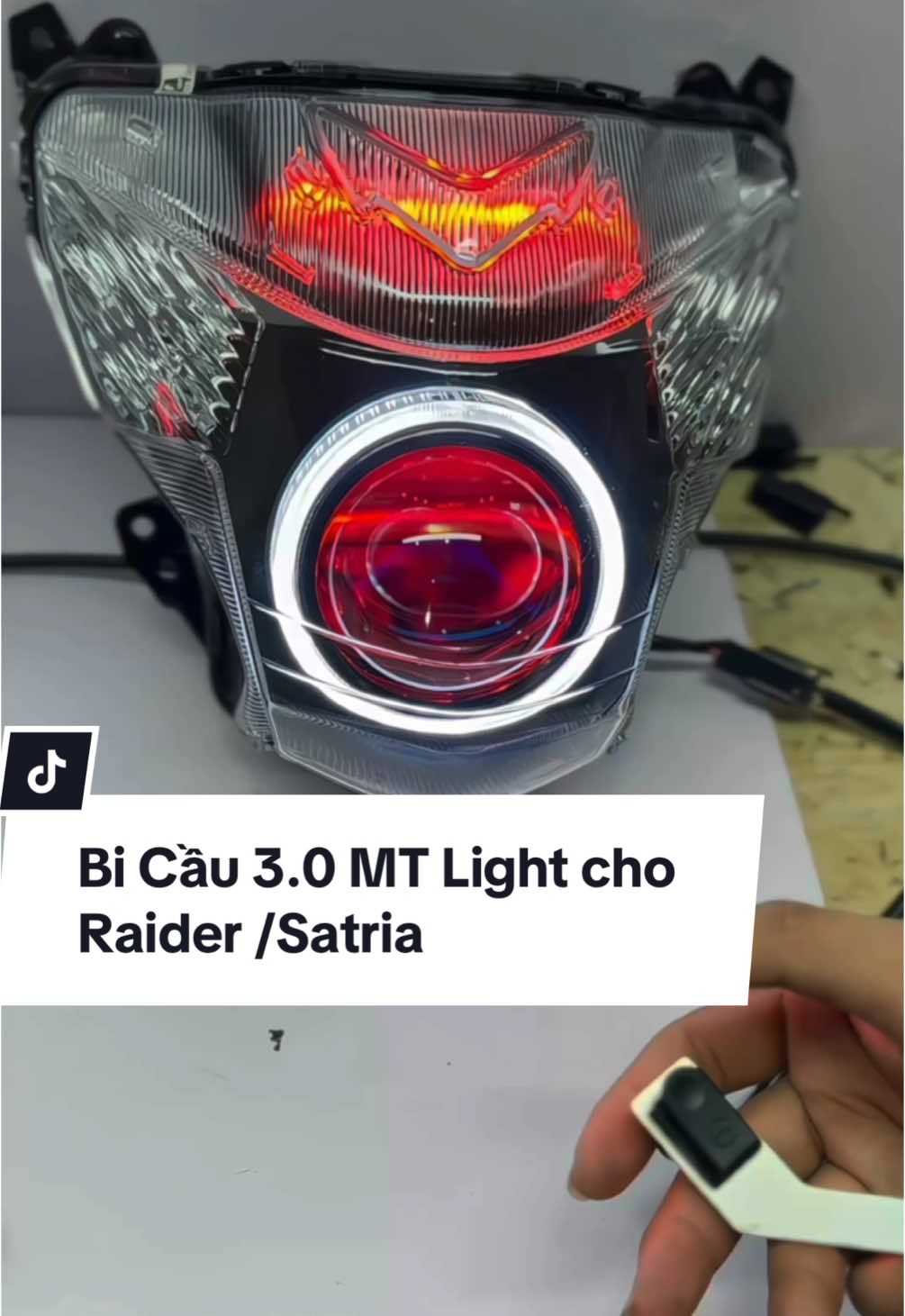 💢 AE Raider/Satria nhanh tay nè, trọn bộ đầy đủ về lắp đặt như zin !! #raider150 #satria150fi_độ_kiểng #satria  #xedovietnam 