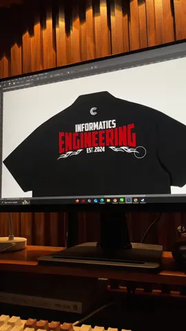 Cuma desain workshirt aja kok #graphicdesign #clothingdesign #tshirtdesign #desainkaos #sisilainstudio 