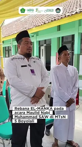 Rebana El-MANKA tampil di MTsN 5 Boyolali #fypage  #kemenag  #man4boyolali  #rebana 