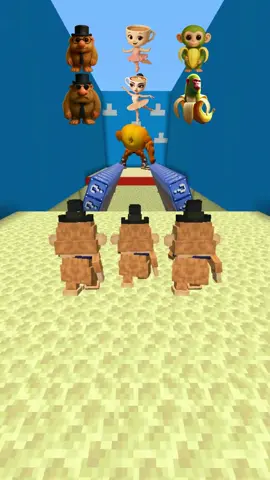 Italian Brainrot VS Squid Game Rotating Wheel Challenge 😱  #brainrot #italianbrainrot #Minecraft 