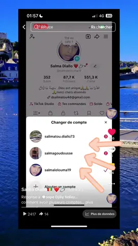 NB:j’ai changé ma voix merci Comment ouvrir une deuxième compte tik tok sur un seul téléphone 📞 #vira #astucetiktok #QualitéVideo #tutorial #viralvideos 