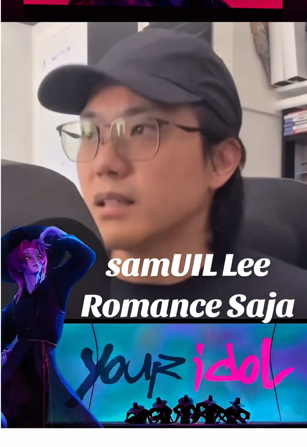 Can we get the mic a little higher ❤️‍🔥 cover by Romance Saja himself• samUIL Lee 💖 🎶 Your Idol • Saja Boys • Kpop Demon Hunters  #kpopdemonhunters #sajaboys #youridol #romancesaja #samuillee 