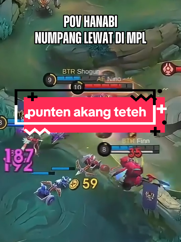 Punten sodara semua hanabi ijin nyebrang sebentar😢🙏🏻 #MPLIDS16 #WeOwnThis #WellPlayed #MPLGameplay #BTR 